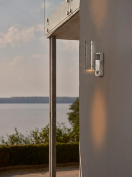 Venkovní nástěnné svítidlo s čidlem Nordlux Tin Maxi Double Sensor, IP54