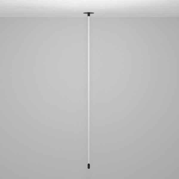 ZAHO Závěsné LED svítidlo BRICKS LINE, 24W, v. 150 cm Barva: Bílá, Teplota světla: 3000K - teplá bílá, Stmívání, řízení: ON/OFF (bez stmívání)