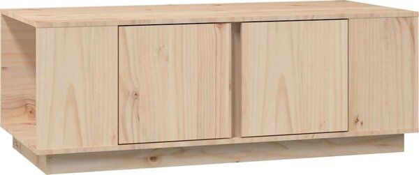 VidaXL Konferenční stolek 110x50x40 cm masivní borové dřevo [814432] Barva: Přírodní