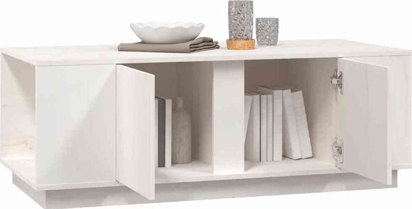 VidaXL Konferenční stolek 110x50x40 cm masivní borové dřevo [814432] Barva: Přírodní