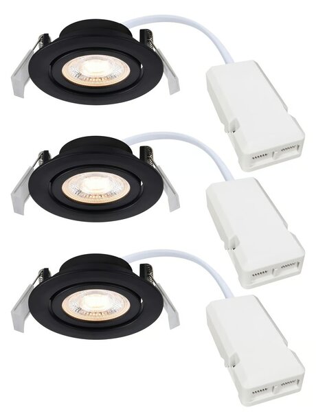 Sada tří bodových LED svítidel Nordlux Monolo 3-Kit Barva: Bílá