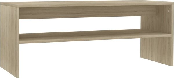 VidaXL Konferenční stolek 100 x 40 x 40 cm dřevotříska [800126] Barva: šedá sonoma