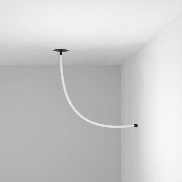 ZAHO Závěsné LED svítidlo BRICKS WALL, 16W, d. 100 cm Barva: Bílá, Teplota světla: 3000K - teplá bílá, Stmívání, řízení: ON/OFF (bez stmívání)