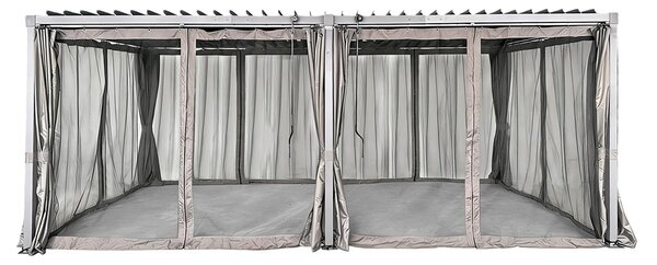 Zahradní pergola Garden Point Madera Premium 3x6 m antracitová