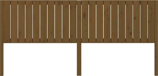 VidaXL Čelo postele 205,5 x 4 x 100 cm masivní borovice [818893] Barva: Přírodní