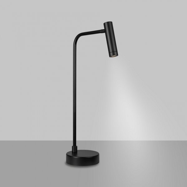 ZAHO Stolní LED lampa RID DL1, 6W, v. 451 mm, 55° Barva: Bílá, Teplota světla: 3000K - teplá bílá