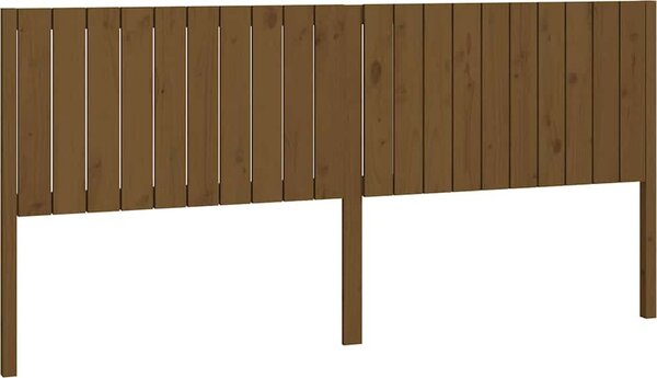 VidaXL Čelo postele 205,5 x 4 x 100 cm masivní borovice [818893] Barva: Přírodní