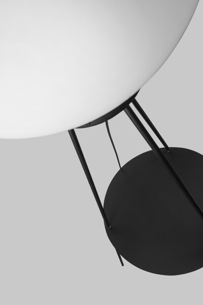 ZAHO Stojací lampa JAGO, 1xE27, v. 1620 mm Barva: Bílá