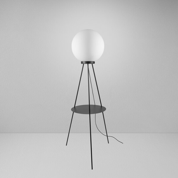 ZAHO Stojací lampa JAGO, 1xE27, v. 1620 mm Barva: Bílá