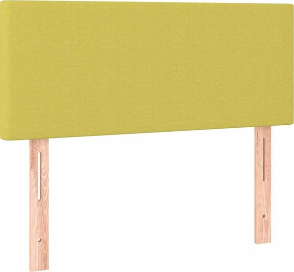 VidaXL Čelo postele s LED 100x5x78/88 cm textil [3121329] Barva: Modrá
