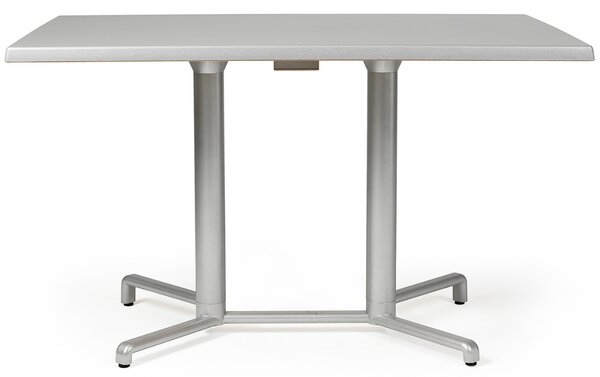 Nardi Bílá hliníková stolová sklápěcí podnož Scudo Double 72 cm
