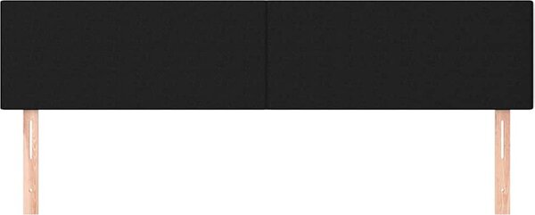 VidaXL Čelo postele 2 ks 100x5x78/88 cm textil [345850] Barva: Modrá