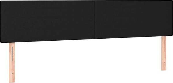 VidaXL Čelo postele 2 ks 100x5x78/88 cm textil [345850] Barva: Modrá