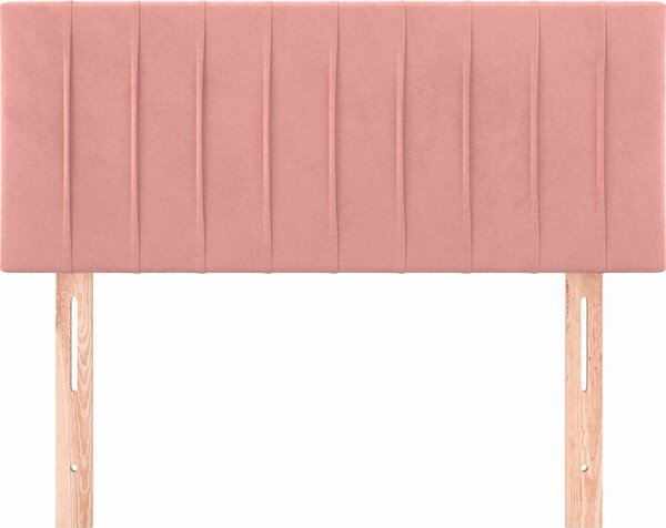 VidaXL Čelo postele 100x5x78/88 cm samet [346238] Barva: Černá