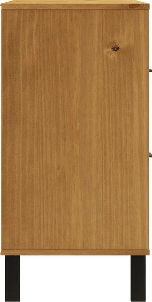 VidaXL Zásuvková komoda FLAM 80 x 40 x 80 cm masivní borové dřevo [357815]