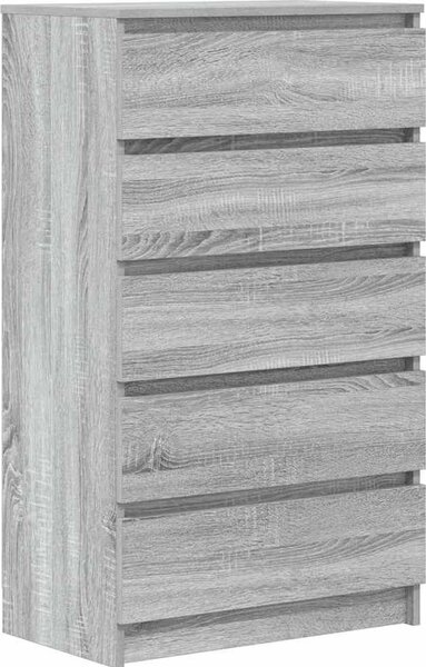 VidaXL Zásuvková skříňka 60 x 36 x 103 cm kompozitní dřevo [823022] Barva: Černý dub