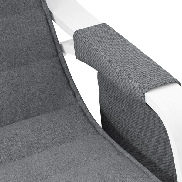 VidaXL Houpací křeslo textil [351074] Barva: krémová