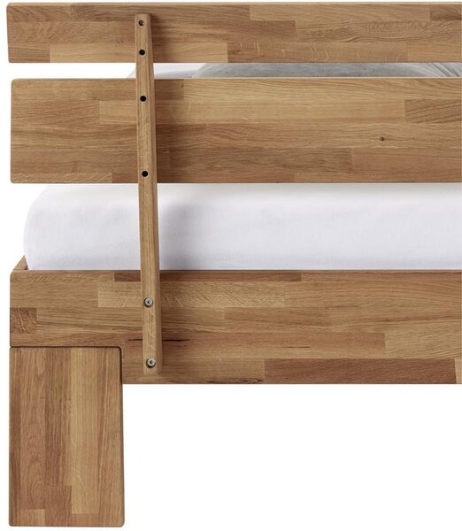 Hugon Dubová postel MALU 160x200 masiv