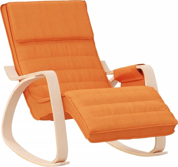 VidaXL Houpací křeslo textil [351074] Barva: krémová