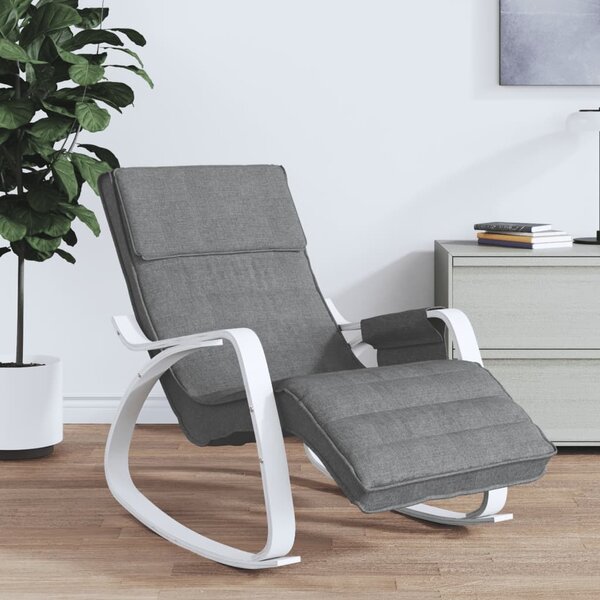 VidaXL Houpací křeslo textil [351074] Barva: krémová