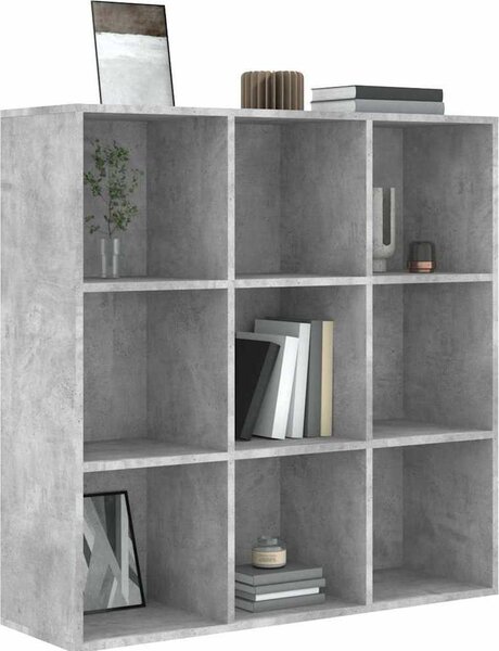 VidaXL Knihovna 98x29x97,5 cm kompozitní dřevo [801129] Barva: kouřový dub