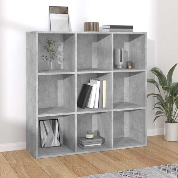 VidaXL Knihovna 98x29x97,5 cm kompozitní dřevo [801129] Barva: kouřový dub