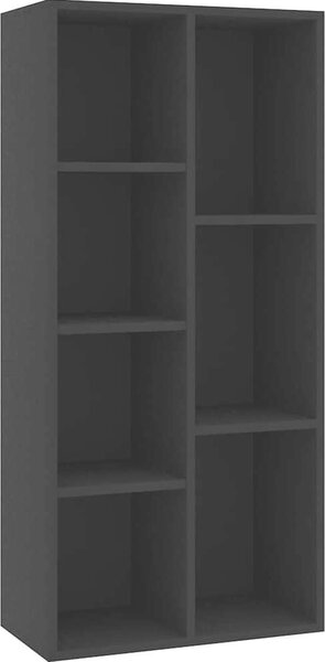 VidaXL Knihovna 50 x 25 x 106 cm dřevotříska [801115] Barva: kouřový dub