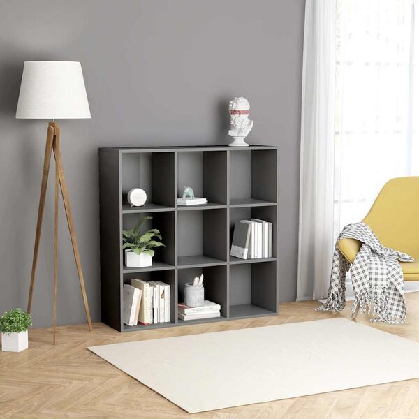 VidaXL Knihovna 98x29x97,5 cm kompozitní dřevo [801129] Barva: kouřový dub