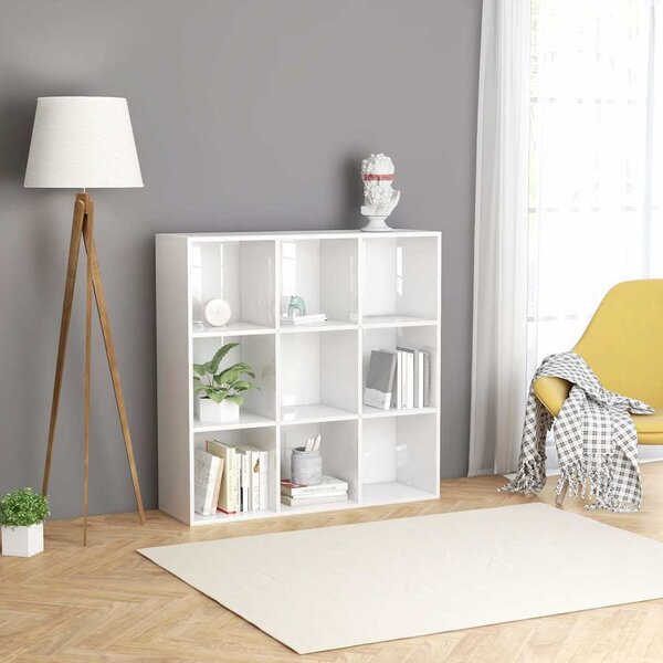 VidaXL Knihovna 98x29x97,5 cm kompozitní dřevo [801129] Barva: kouřový dub