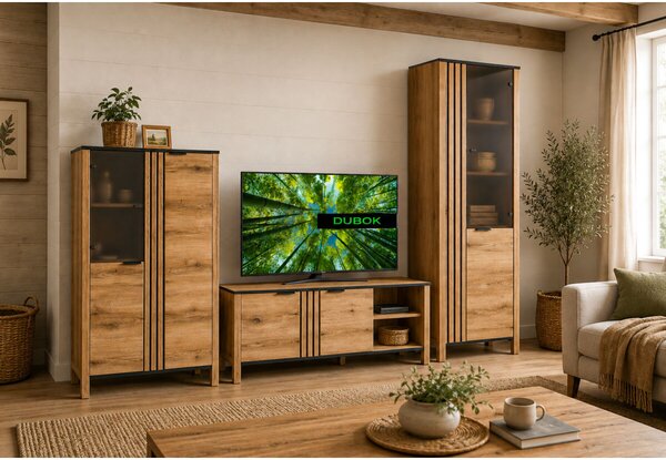 Obývací sestava 3.0 m dub evok Helix