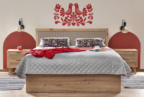 Halmar Postel BORNEO 160x200 dub artisan