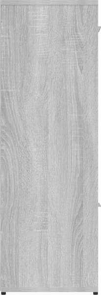 VidaXL Knihovna 90x30x90 cm kompozitní dřevo [802935] Barva: Bílá