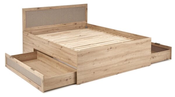 Halmar Postel BORNEO 160x200 dub artisan