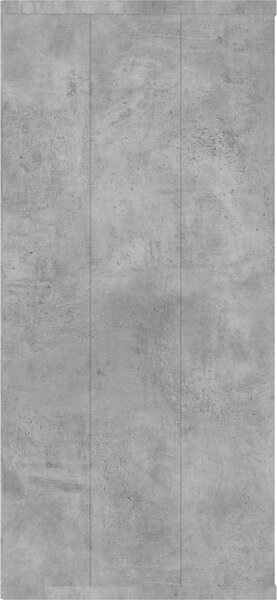 VidaXL Knihovna/příborník 66 x 30 x 98 cm kompozitní dřevo [800350] Barva: Betonová šedá