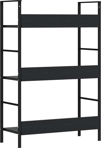 VidaXL Knihovna se 3 policemi 60x27,6x90,5 cm kompozitní dřevo [288220] Barva: Dub a bílá
