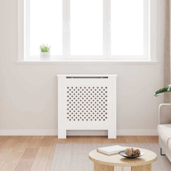 VidaXL Kryt na radiátor MDF 78 cm [325569] Barva: Bílá
