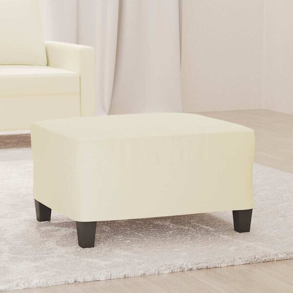 VidaXL Podnožka 70x55x41 cm umělá kůže [349355] Barva: cappuccino