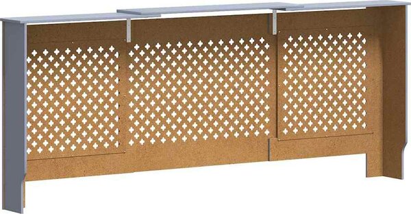 VidaXL Kryt na radiátor MDF 205 cm [325555] Barva: Hnědá