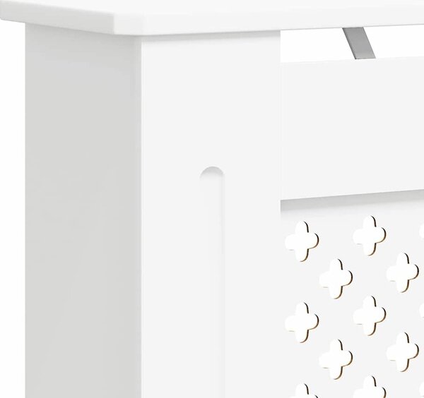 VidaXL Kryt na radiátor MDF 78 cm [325569] Barva: Bílá