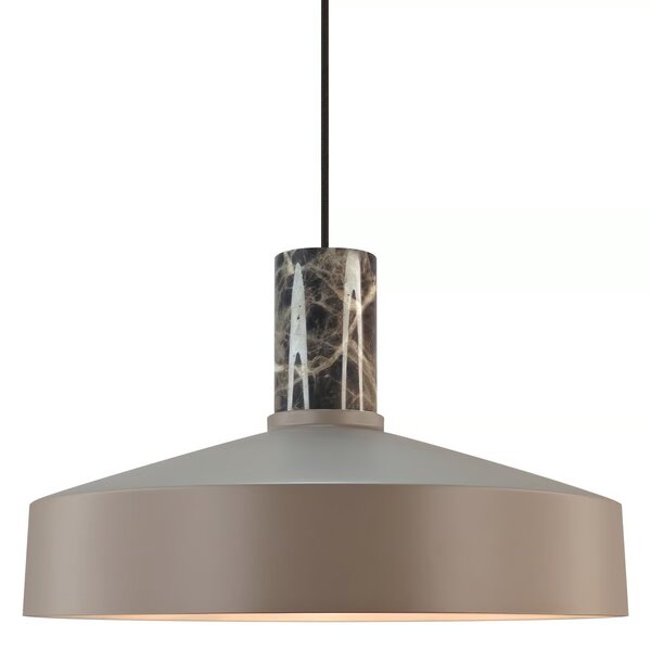 Zavěsné svítídlo Nordlux Elvas marble Barva: Hnědá