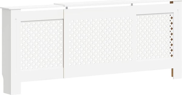 VidaXL Kryt na radiátor MDF 205 cm [325555] Barva: Hnědá