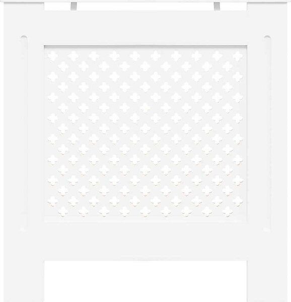 VidaXL Kryt na radiátor MDF 78 cm [325569] Barva: Bílá
