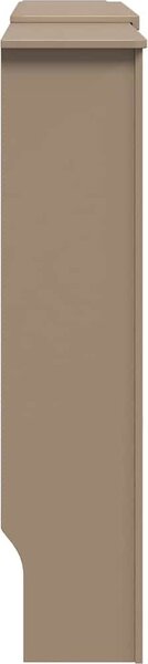 VidaXL Kryt na radiátor MDF 205 cm [325555] Barva: Hnědá