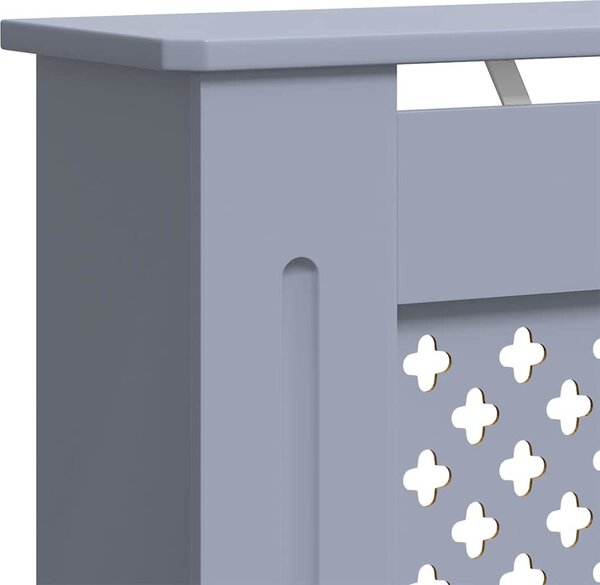 VidaXL Kryt na radiátor MDF 78 cm [325569] Barva: Bílá