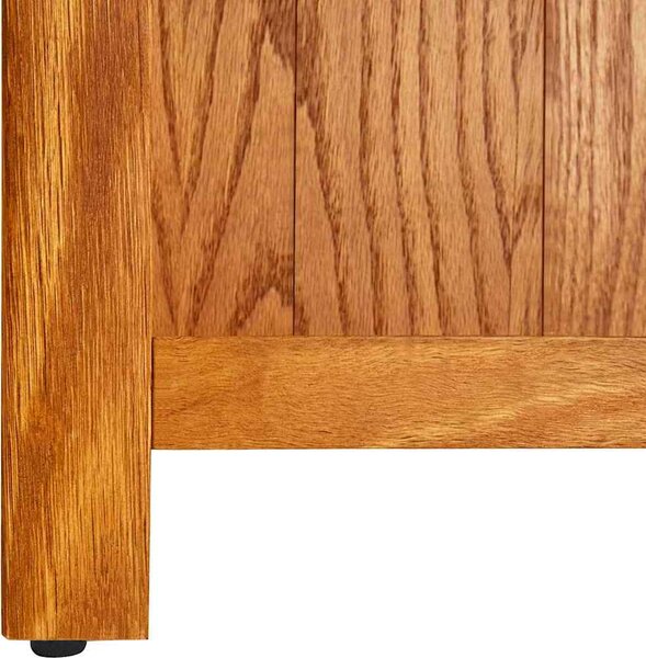 VidaXL Knihovna se 3 policemi 70 x 22,5 x 82 cm masivní dubové dřevo [244468]