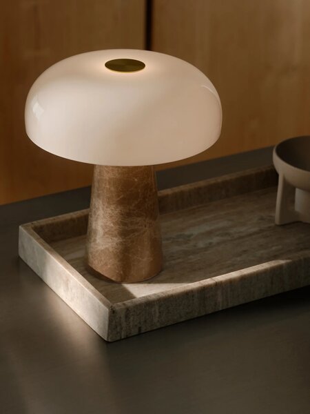 Stolní lampa Nordlux Glossy Mini Barva: Bílá