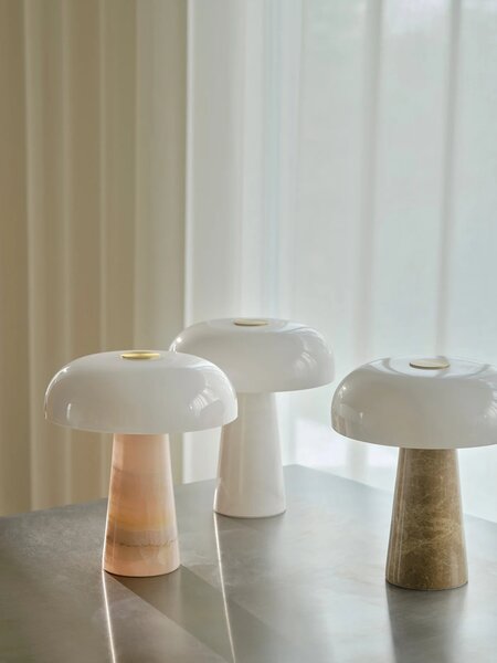 Stolní lampa Nordlux Glossy Mini Barva: Bílá