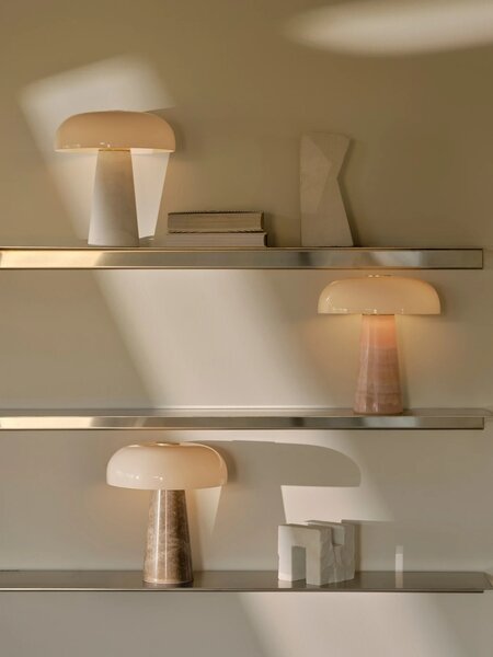 Stolní lampa Nordlux Glossy Mini Barva: Bílá