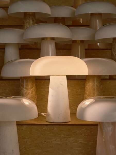 Stolní lampa Nordlux Glossy Mini Barva: Bílá