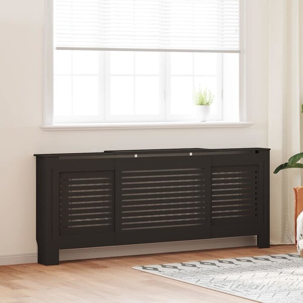 VidaXL Kryt na radiátor MDF 205 cm [325552] Barva: Hnědá